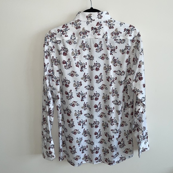RW&CO Men’s Floral Slim Fit Dress Shirt - Picture 3 of 8